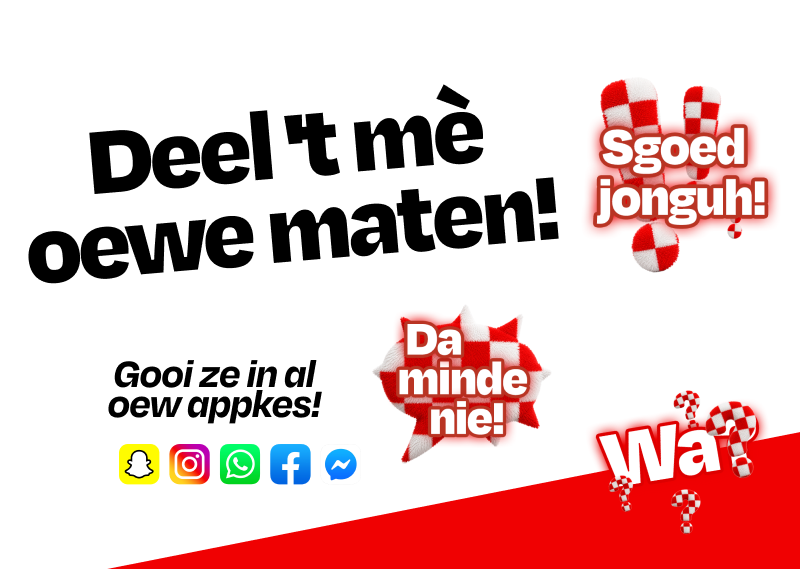 Deel het met iedereen