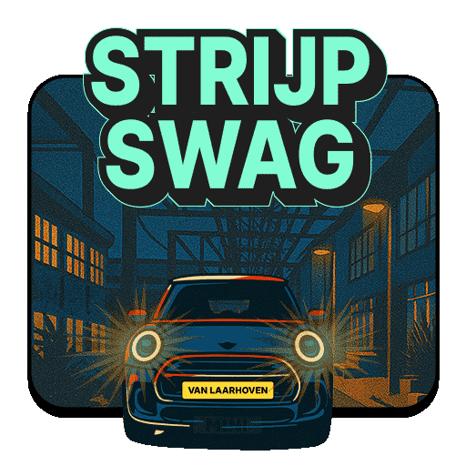 MINI Eindje sticker: Strijp Swag!